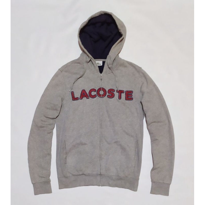 LACOSTE ZIPPER HOODIE