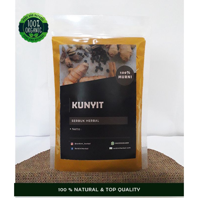 

Bubuk Kunyit 1000 gram 100% tanpa bahan campuran dan dijamin murni/ Serbuk Kunyit 1 kg