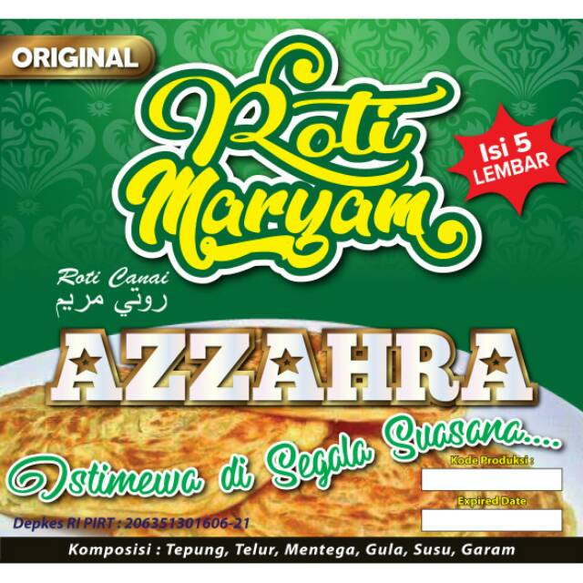 

Roti Maryam / roti cane