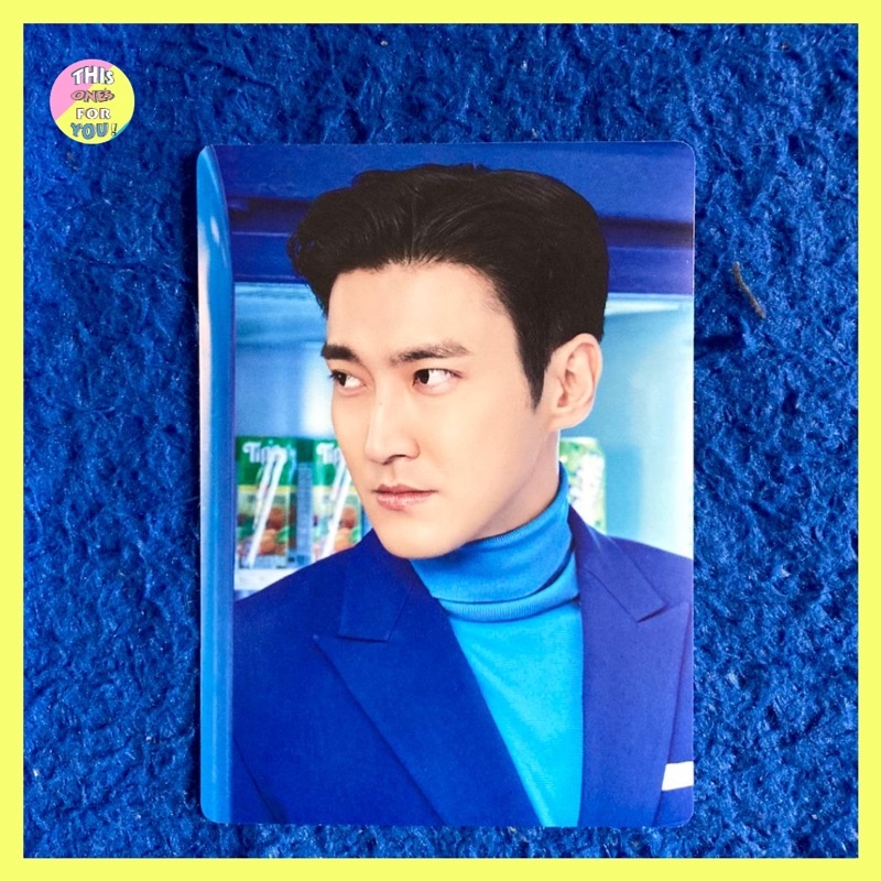 [READY] SIWON SUPER JUNIOR Official Photo PC Sticker from Special AR Ticket Set SMTOWN Live 2022 KWA