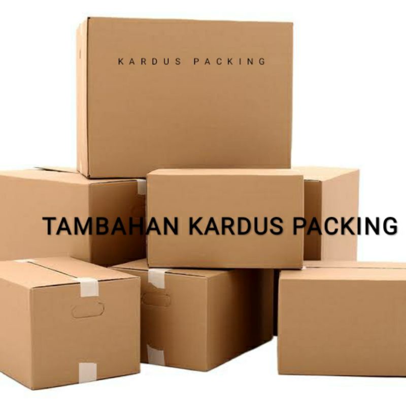 

KARDUS DAN BUBBLE WRAP TAMBAHAN PACKING TIDAK DIJUAL TERPISAH