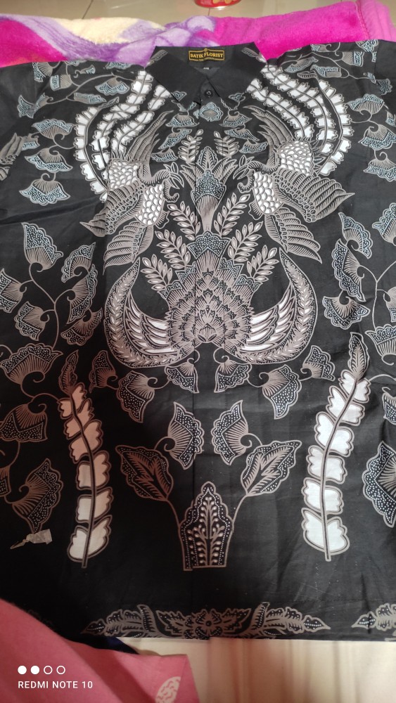 Abhinaya Kemeja Batik Pria Full Furing Bahan Katun Sragenan