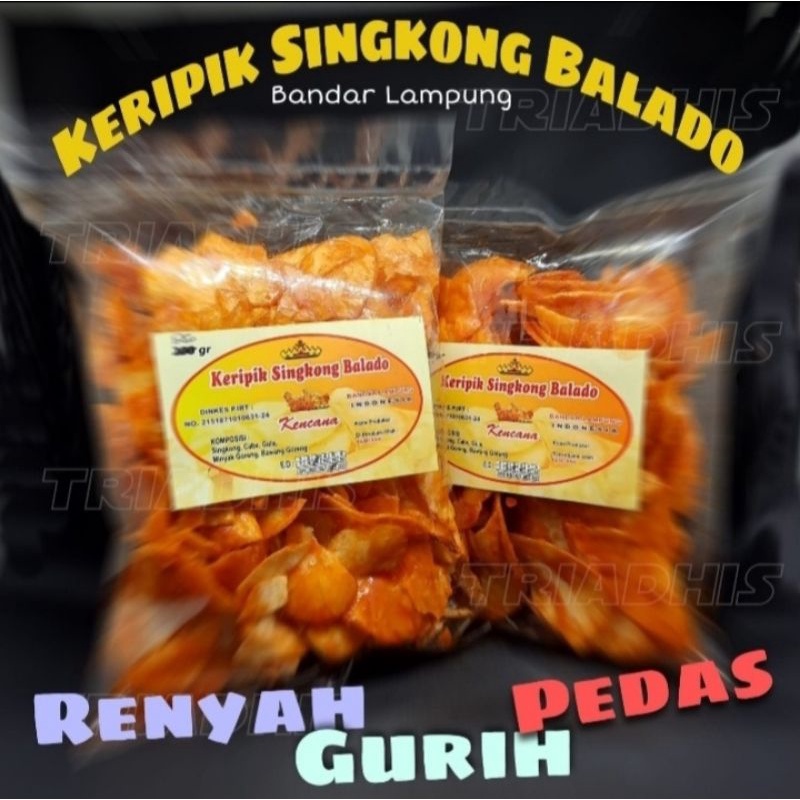 

Kripik Singkong Balado Kencana