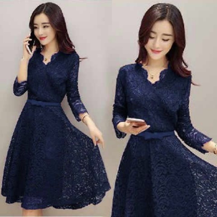 FWG - DRESS SHABY / DRESS BRUKAT / DRESS WANITA TERBARU / PAKAIAN DRESS WANITA / DRESS