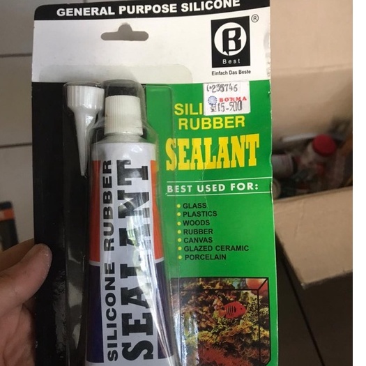 Lem Silikon / Sealant / Aquarium Kecil