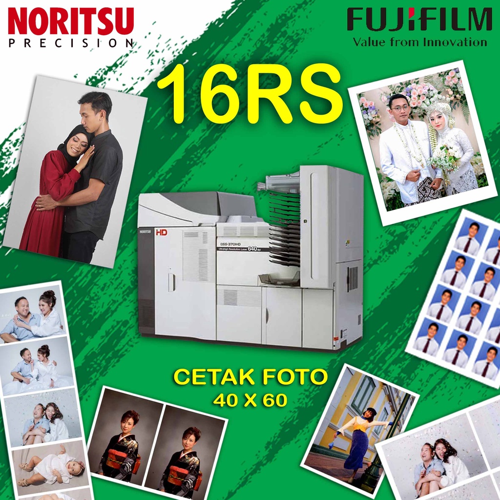 Jual CETAK FOTO/PHOTO KERTAS/PAPER FUJIFILM/DIGIMAX 16RS 40x60 MESIN