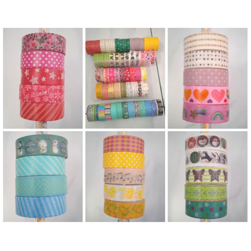 

Washi Tape 3 Meter Sortir Dikirim Motif Random Murah