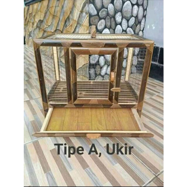KANDANG KELINCI UKIR DAN POLOS-2