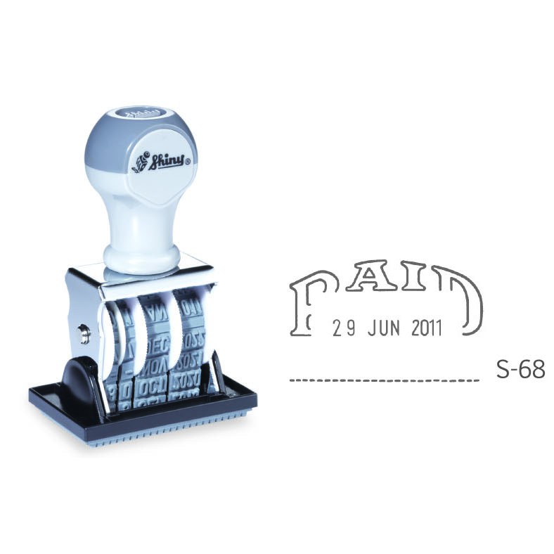 

Stempel Shiny S-68-P S68P (PAID Tanggal)
