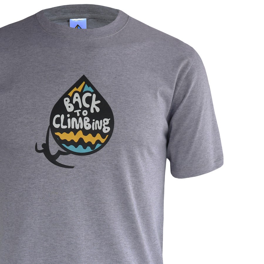 Baju Kaos Panjat Tebing T-shirt Outdoor Series Back to Climb Basic