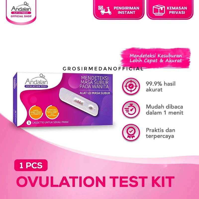 ANDALAN TESTPACK - TEST KEHAMILAN DAN KESUBURAN - PREGNANCY TEST DAN OVULATION TEST