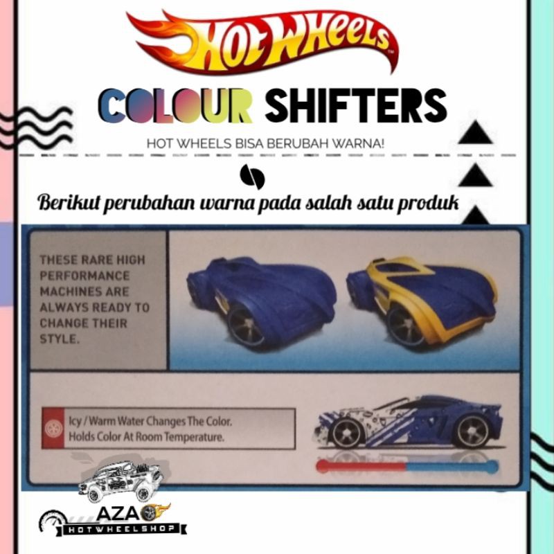 BEST SELLER | Diecast Hot Wheels COLOUR SHIFTERS HW COLOR SHIFTER Hotwheels BISA BERUBAH WARNA mobil unik murah original anak Volkswagen Drag Bus Purple Passion Trak Tune RD-08 Scion XB lancer evolution Dodge Viper Shelby Cobra MORRIS MINI PONTIAC COCKNEY