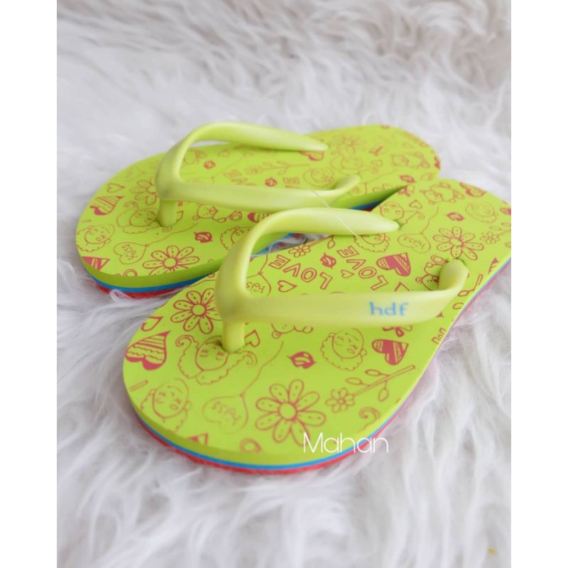 Sendal Jepit Anak (Lovable Kids / The Wings Black / The Wings blue )