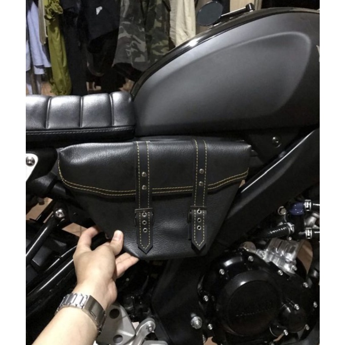 Tas motor side bag samping motor custom japstyle caferacer dll