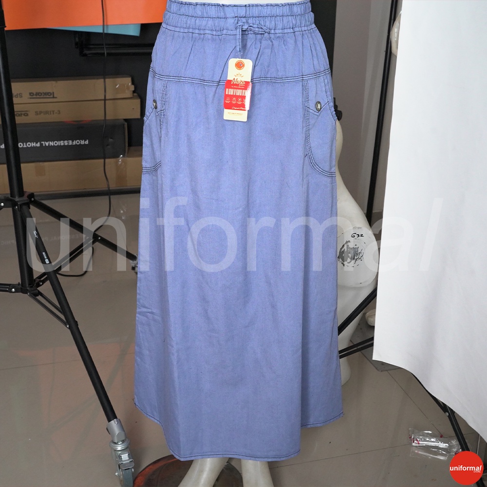 Rok Jeans Wanita Premium Quality