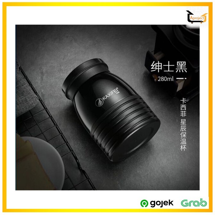 Unik Kaxifei Botol Minum Thermos Vacuum Stainless Steel 280ml - K701 Diskon
