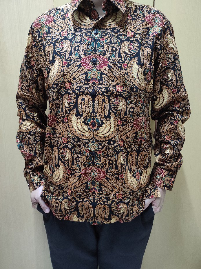 Carlos Moreno Kemeja Batik Pria - Abimanyu