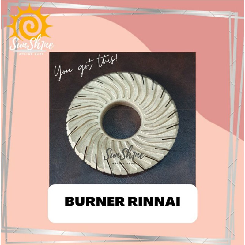 Burner Rinnai BGX Tornado / Kuningan Rinnai Tornado BGX