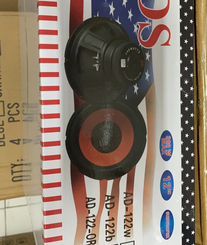 Subwoofer ADS AD 122 DOUBLE COIL/Subwofer 12 INCH