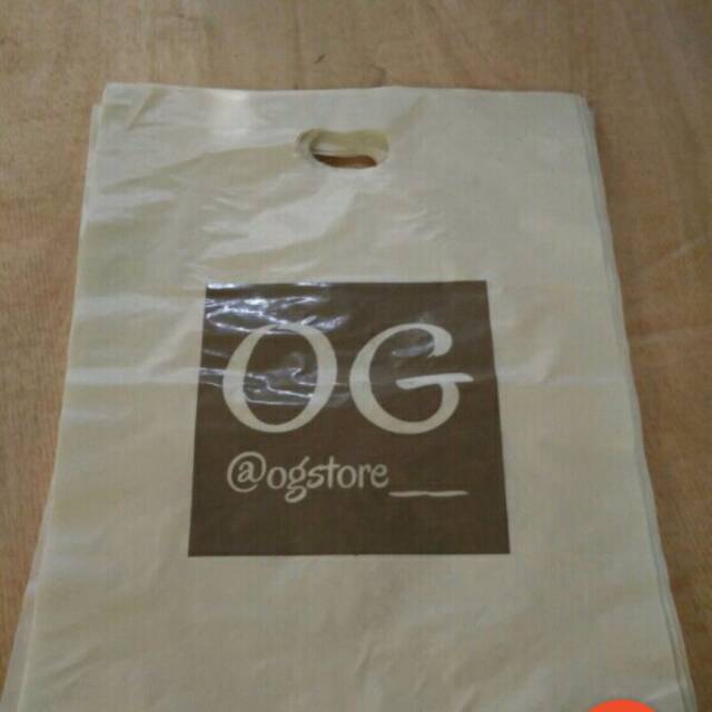 

Sablon plastik plong 35*40 @100pic