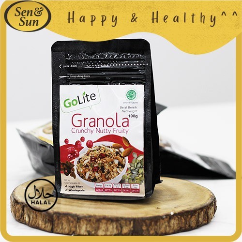

Sen&Sun GoLite Granola Crunchy Nutty Fruity 100 gr