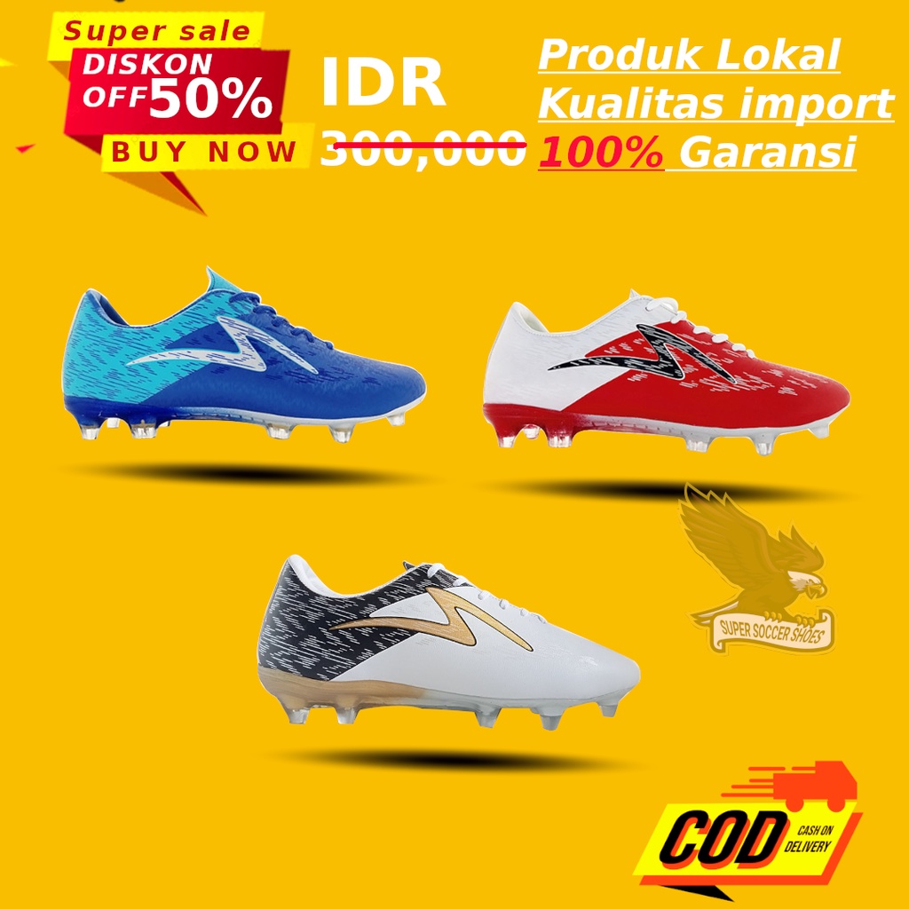 Sepatu Bola Specs Accelerator Alpha Garuda Attack Kualitas Premium