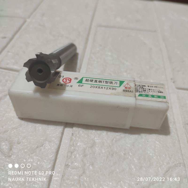 T slot 20*8 HSS 6 flute cutter T 20 mm T slot