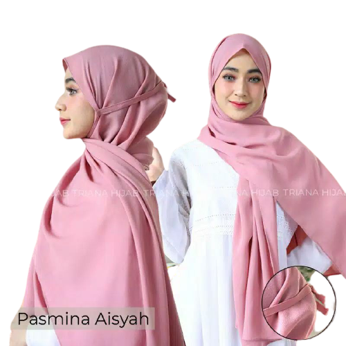 Hijab Pasmina Diamon Tali Belakang R314