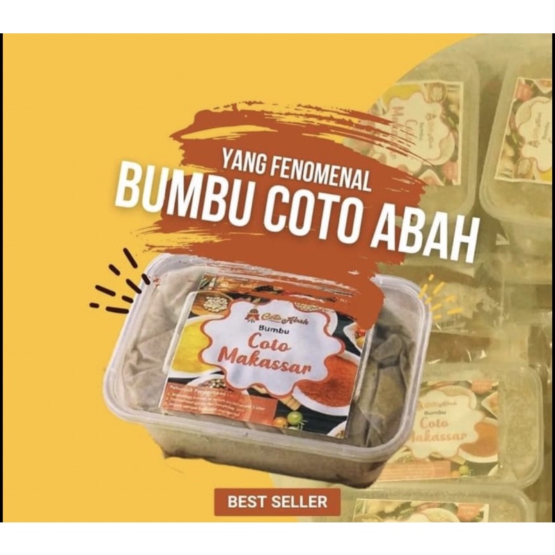 

BUMBU COTO ABAH KHAS MAKASSAR