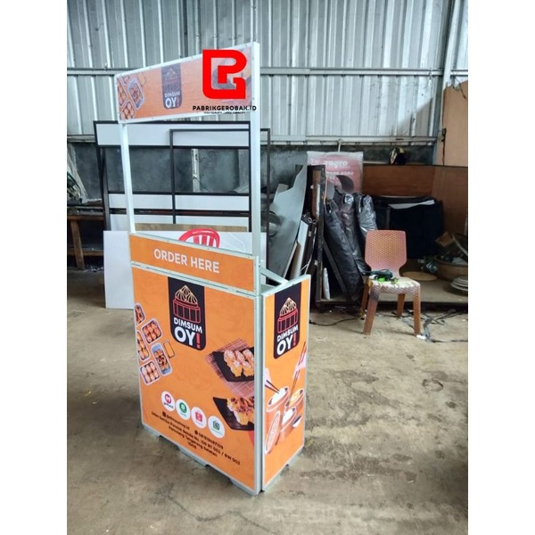 Booth small usaha dimsum