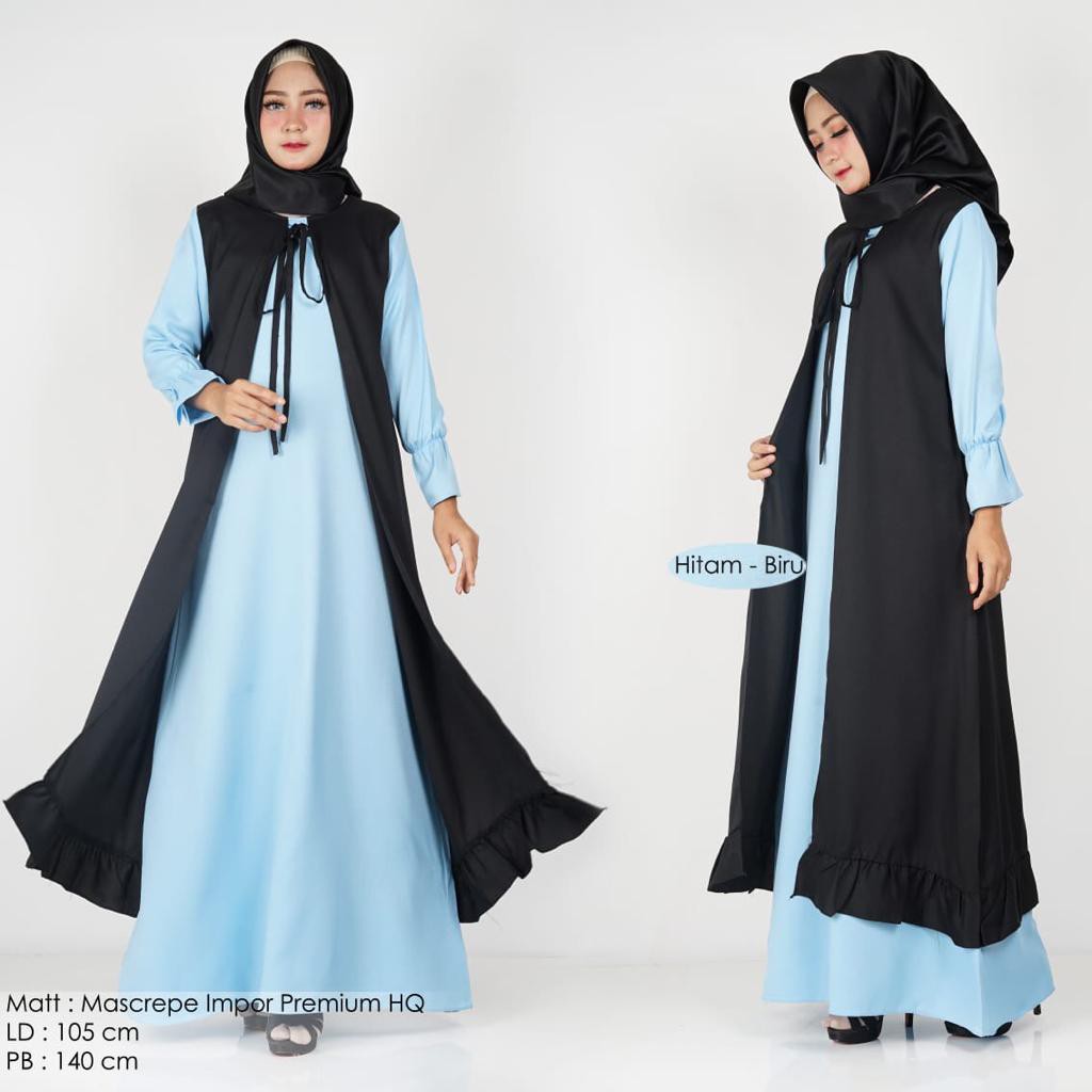 HOPYLOVY - Gamis Wanita Modern Marika