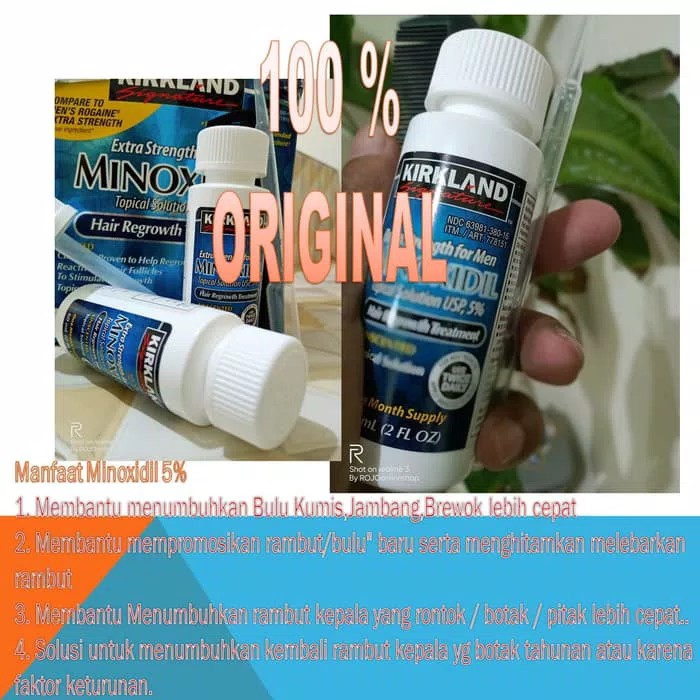 Obat Penumbuh Rambut&Pencegah botak,penumbuh Cambang,Bewok untuk Pria.100%asli