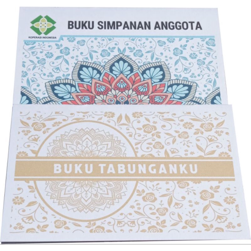 

Buku Tabungan Murah Desain Mewah Bisa Custom