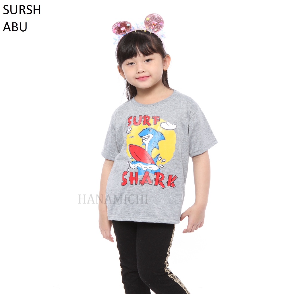 Hanamichi SURSH Kaos Sablon Anak Lengan Pendek