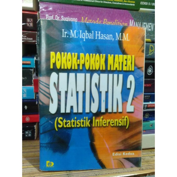 

Pokok-Pokok Materi Statistik 2 By. Ir. M. Iqbal Hasan