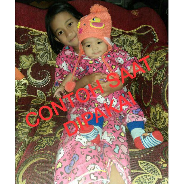 Piyama Bayi dan Anak Katun Catra Motif Laki-Laki/Cowok (Random)
