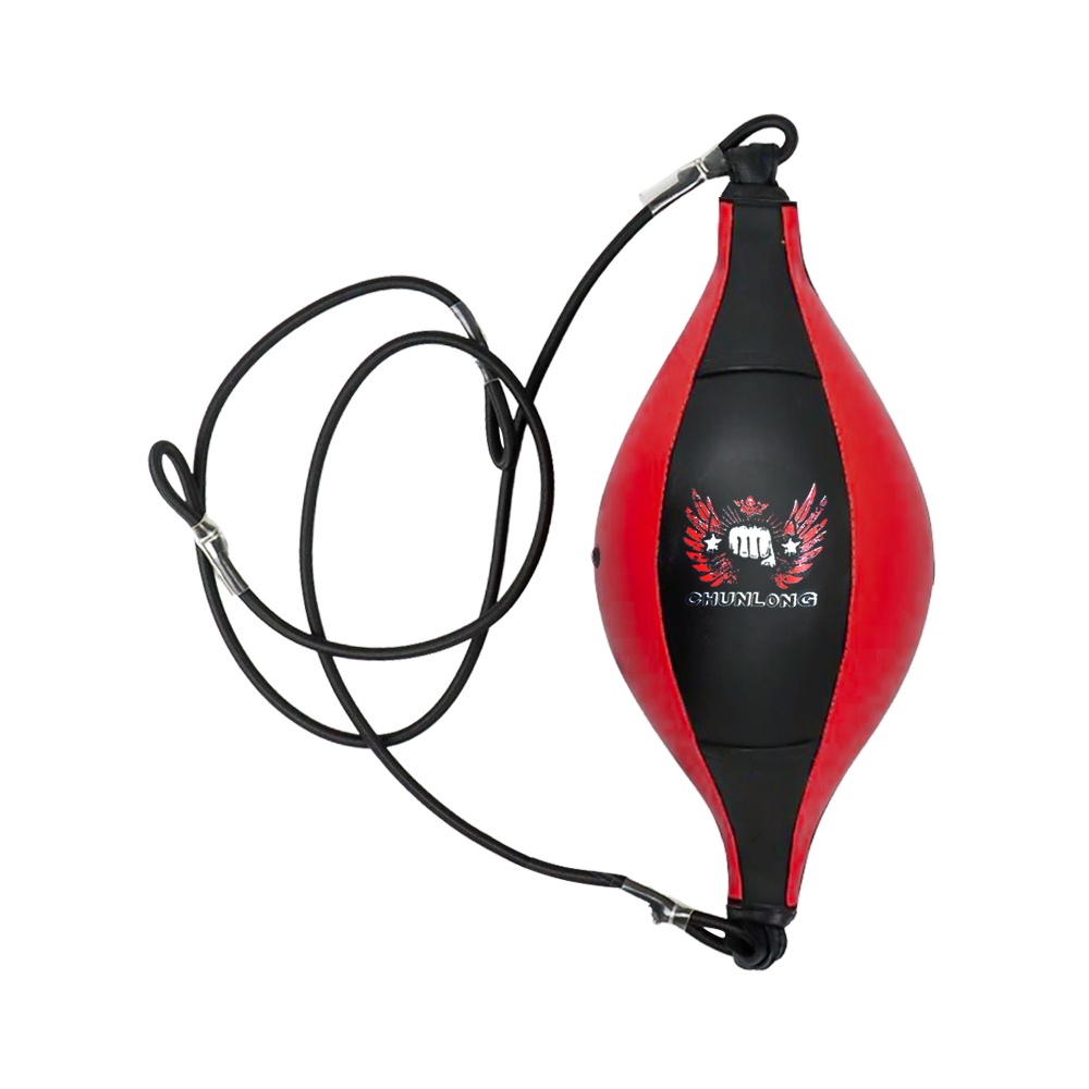 gs8 kailun punching ball samsak tinju boxing speed punching bag - ds0094 - black/red Or-i