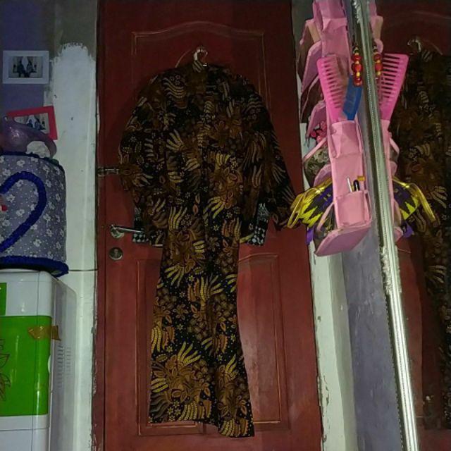 Batik Couple Keluarga Sania Ruffle Ori Ndoro Jowi Dnt Motif Manggar