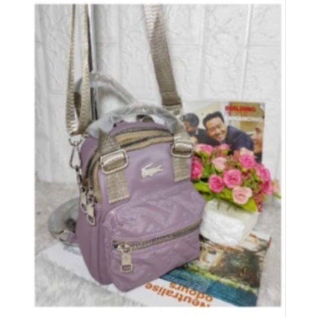 COD Ransel Mini 3in1 Jinjing Kantong Daplok Terlaris