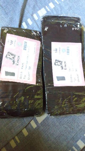 Standing Pouch Alumunium Foil Super Hitam Doff 500 + Zipper/ Kemasan Kopi 200-250gr / Keripik