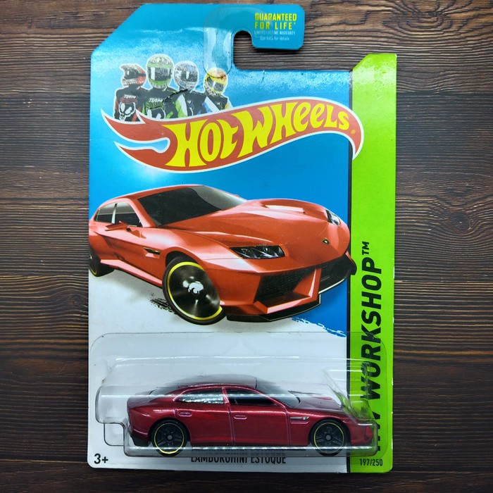 HOT WHEELS LAMBORGHINI ESTOQUE MERAH