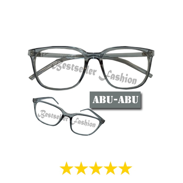 Kacamata Anti Radiasi Blue Ray Lens (Design Korea) Unisex  Fashion glasses Gaya Retro Pria dan Wanita Import NO CASE