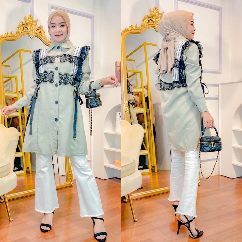 tunik renda