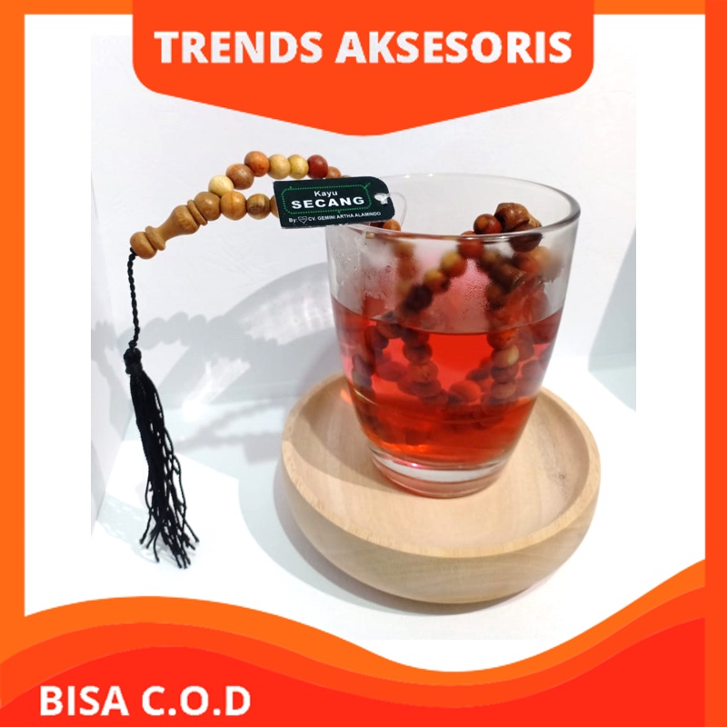 [TRENDS] TASBIH KAYU SECANG ASLI, BISA MERUBAH AIR JADI MERAH, BERKHASIAT UNTUK KESEHATAN DAN MENCEG