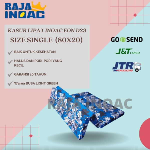 KASUR BUSA LIPAT INOAC EON D23 80X15 ORIGINAL INOAC GARANSI 10 TAHUN - RAJAINOAC