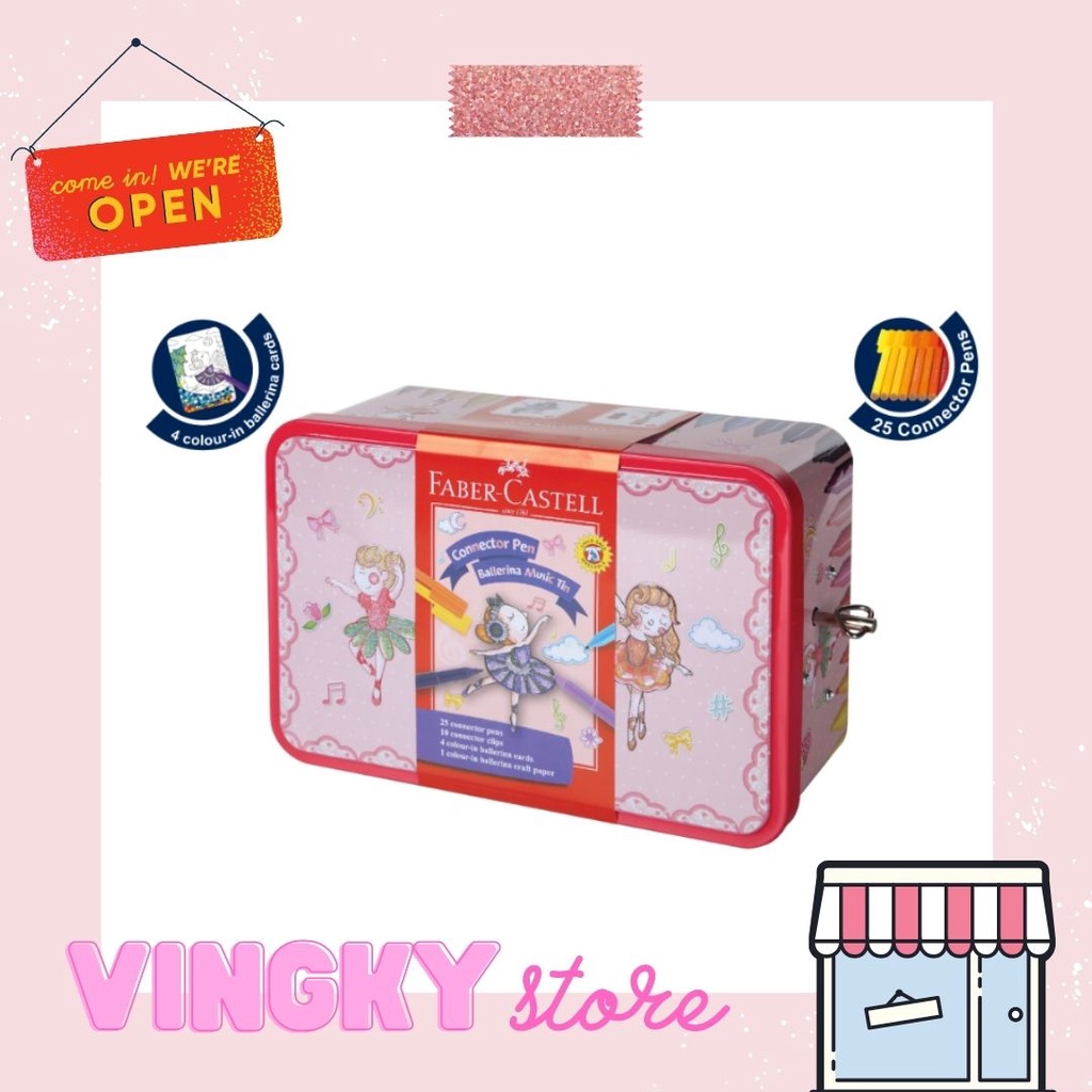 

Connector Pen Ballerina Music Box Faber Castel