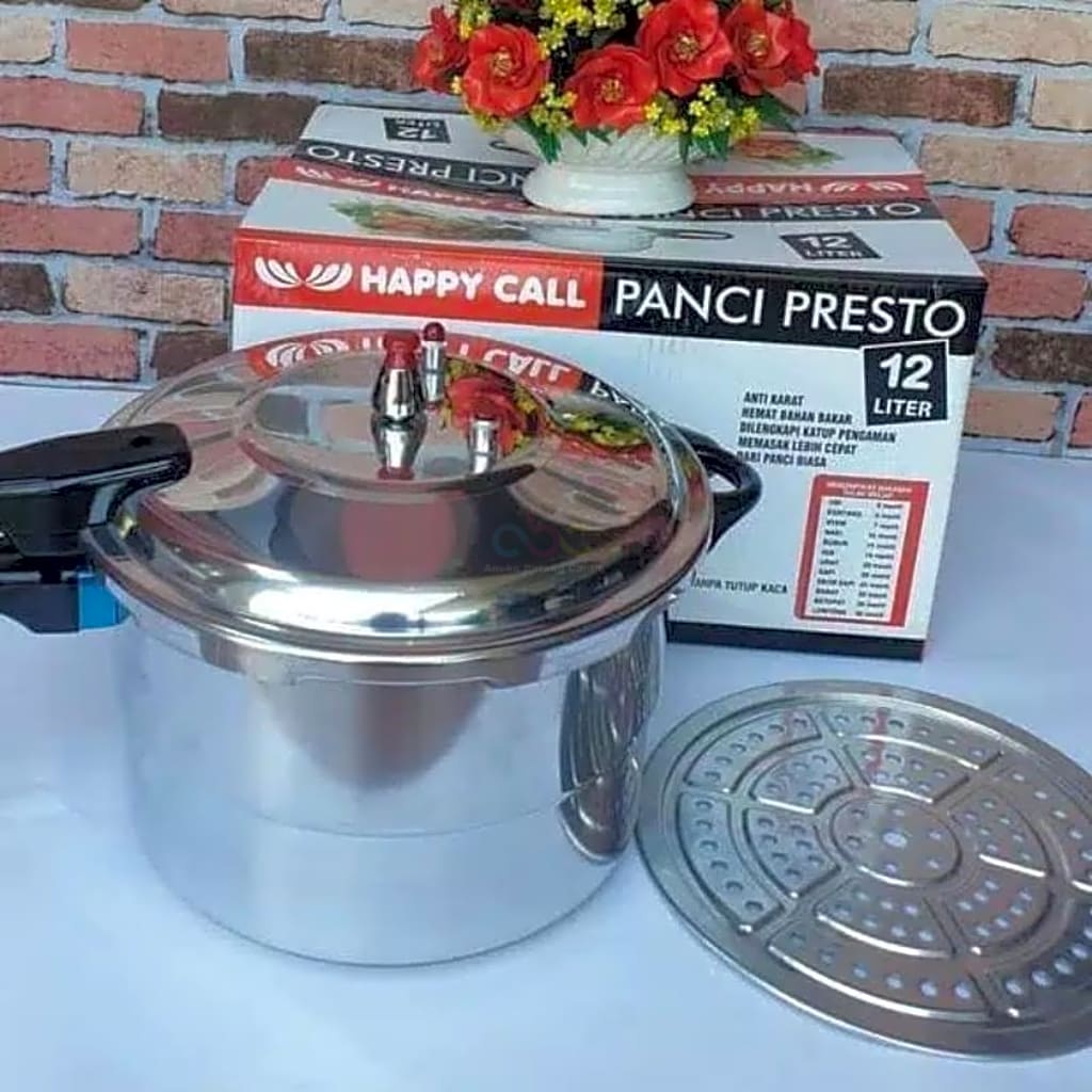 Panci Presto 12  Liter Aluminium Panci Presto Ikan