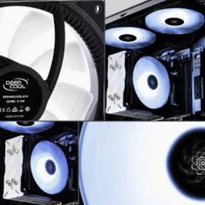 Deep Cool XFAN RF120W Fan Casing komputer gaming pc Deepcool 120mm