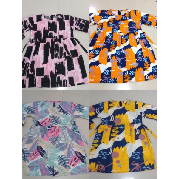 tunik anak rayon