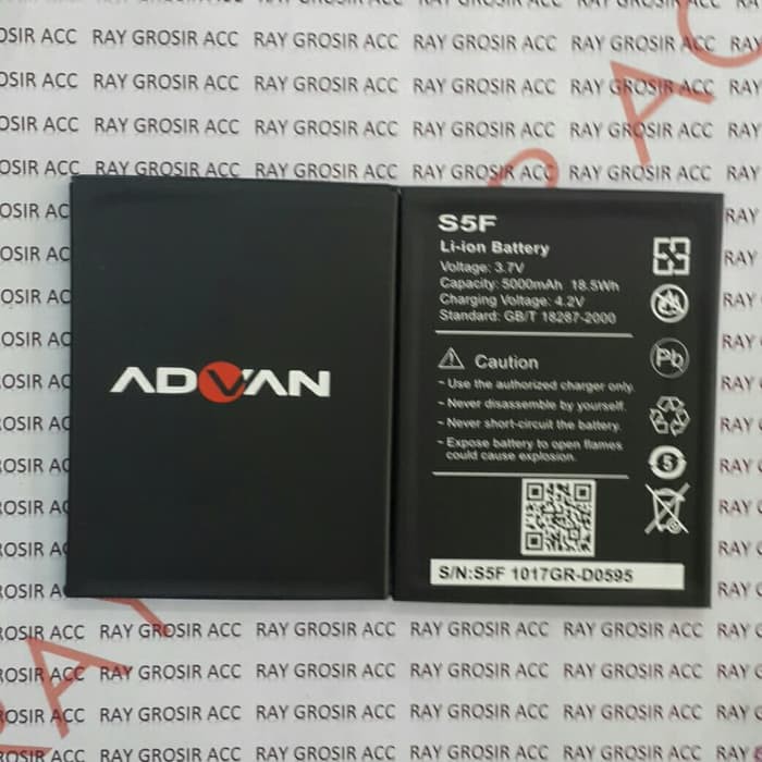 Baterai Original Double Power ADVAN Vandroid S5F , S5-F , S5G , S5-G
